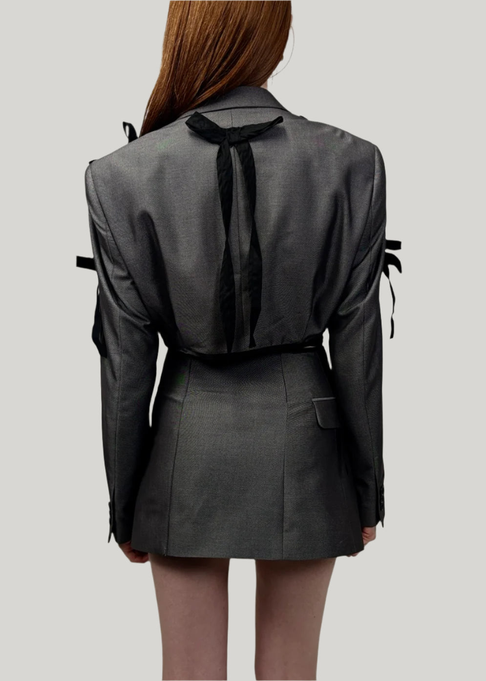 Fashion Reworked Blazer Set Reworked Vintage Skirt And Jacket Set